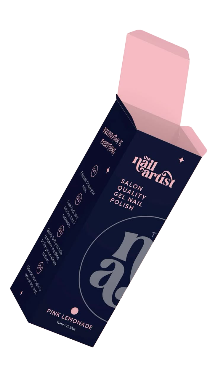 Pink Black Tuck Box