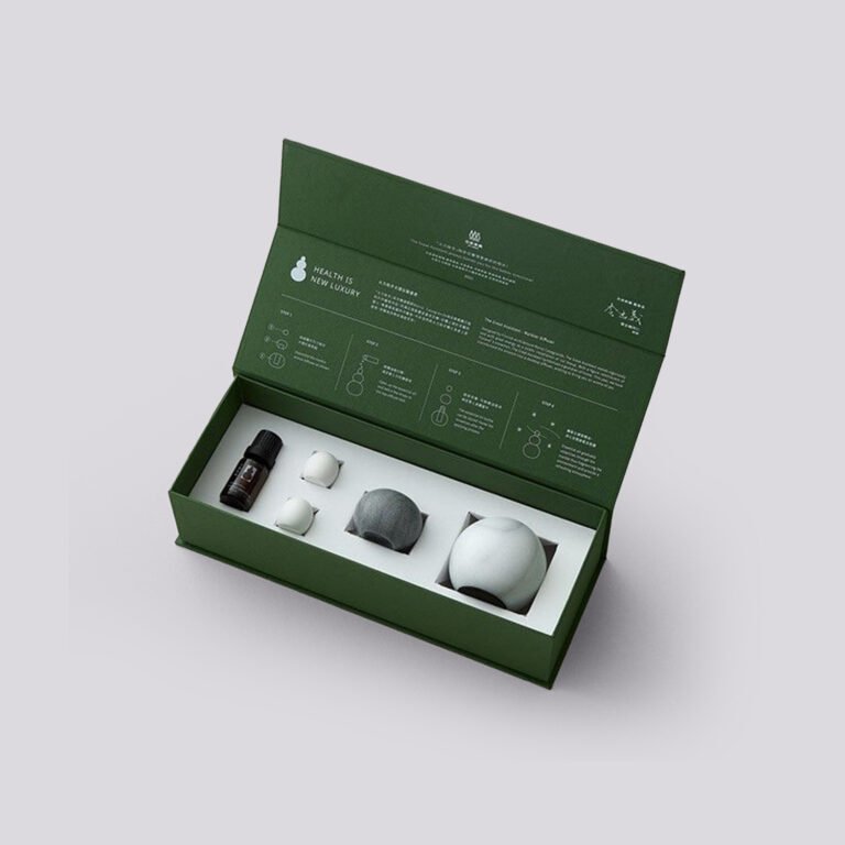 Green Magnetic Closure with insert