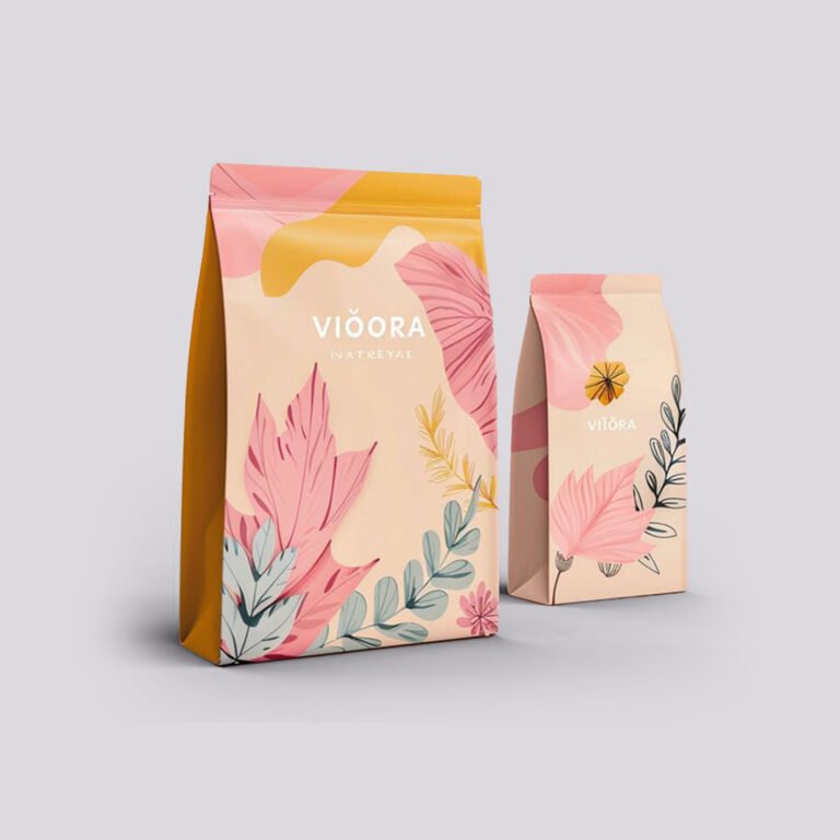 Pink Stand up pounch